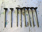 Yamaha FZ700 / 750 FZX700 Exhaust Valves 1AA-12121-01-00 ( Set Of 8 ). Fixed Price $59.95.