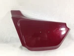 Nos Kawasaki KZ550 Ltd Left Side Cover Luminous Midnight Red. Fixed Price $100.00.