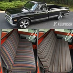 Full Size Saddle Blanket Bench Seat Cover For Chevy C10 C20 K10 K20 S10 1961-'87. Fixed Price $55.28.