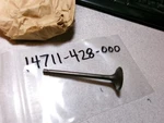 1978-81 Honda XL250S Valve Intake Nos Oem 14711-428-000. Fixed Price $38.99.