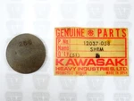 Kawasaki Nos New 12037-058 Shim 2.55T KZ750 Csr Ltd. Fixed Price $19.99.