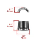 Caltric Exhaust & Intake Valve Kit For Honda CRF250R 2004 2005 2006 2007. Fixed Price $70.49.