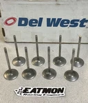 Del West Titanium Intake Valves 2.100 X 5/16 5.125. Fixed Price $200.00.