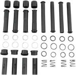 Drag Specialties Satin Black Pushrod Cover Kit Fits 1986-2003 Harley Sportster. Fixed Price $136.69.