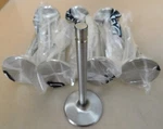 Manley #11320-8 Set 8) Race Flo Stainless Steel Intake Valves, 2.080" DIA+.200L. Fixed Price $124.99.