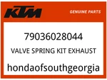 Ktm Oem Part 79036028044 Valve Spring Kit Exhaust. Fixed Price $139.40.