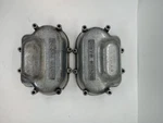 1967/68 Moto Guzzi V700 Valve Covers. Fixed Price $500.00.