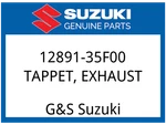 Suzuki Oem Part 12891-35F00 Tappet, Exhaust. Fixed Price $68.99.