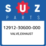 12912-30G00-000 Suzuki Valve,exhaust 1291230G00000, New Genuine Oem Part. Fixed Price $133.82.