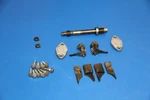 1990 90-91 CR125R Powervalve Pivot Shaft Exhaust Slide Pinion Rod #2. Fixed Price $279.99.