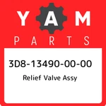 3D8-13490-00-00 Yamaha Relief Valve Assy 3D8134900000, New Genuine Oem Part. Fixed Price $34.37.