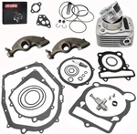 Cylinder Piston Top End Gasket Kit & Rocker Arms For Yamaha Grizzly YFM350G. Fixed Price $99.99.