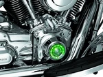 Kuryakyn Tappet Block Accents For Twin Cam Engines Adds Chrome Finish. Fixed Price $129.99.
