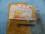 Nos Honda Oem Exhaust Valve E300 EM400 ER400 14721-812-020. Fixed Price $24.49.