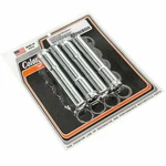 Lower Pushrod Cover Kit (chrome) Fits: Harley 1999-UP Twin Cam 88 . 9968-12. Fixed Price $66.95.