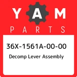 36X-1561A-00-00 Yamaha Decomp Lever Assembly 36X1561A0000, New Genuine Oem Part. Fixed Price $37.90.
