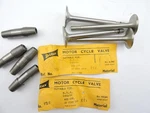 Nos Bsa 500 Ss Star Twin Intake Exhaust Valves & Guides 67-0394 67-0395 19304RS. Fixed Price $99.99.