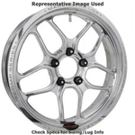 Billet Specialties CSFB77456127 Comp 17"X4.50" Front Wheel - Black. Fixed Price $1113.64.