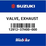 12912-37H00-000 Suzuki Valve,exhaust 1291237H00000, New Genuine Oem Part. Fixed Price $129.97.
