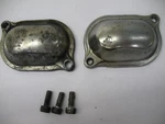 1982 Yamaha Virago Front Cylinder Covers 4X7-11187-02-00. Fixed Price $10.46.