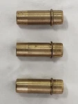 Nos Late Shovel Valve Guides, Rowe AMPCO45 Bronze For Harley, Oversize, 3 Pcs. Fixed Price $19.95.