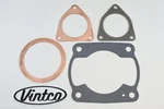 Kawasaki KX250 74-76 Top End Gasket Kit Bores 69.5MM 70MM 11004-065 11009-038. Fixed Price $26.95.