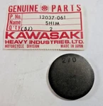 Nos Kawasaki KZ750B Valve Shim 2.70 Twin Cylinder. Fixed Price $16.00.
