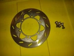 1995 Kawasaki Kdx 200 Rear Brake Rotor Disc With Bolts 41080-0050-CM 92150-1811. Fixed Price $67.87.