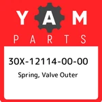 30X-12114-00-00 Yamaha Spring, Valve Outer 30X121140000, New Genuine Oem Part. Fixed Price $17.07.