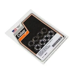 Rocker Shaft End Nut Kit (chrome) Fits: Harley Knucklehead 1936-47 . 9840-8. Fixed Price $9.95.