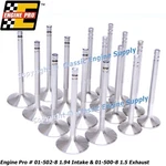 Engine Pro Sb Chevy Stainless Steel Intake & Exhaust Valves 1.94 1.5 4.910. Fixed Price $123.04.