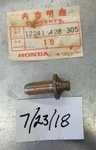 Honda XR250 XL250 Exhaust Valve Guide 12241-428-305 Nos Oem. Fixed Price $17.08.