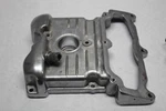 17689-04K 17663-01K Cam Cover Lower Rear Polished Harley Davidson V-rod. Fixed Price $100.00.