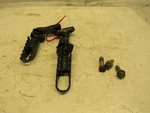 1972 Honda Xl 250 Oem Foot Pegs/mounts/fasteners/powder Coated # 50625-329-000. Fixed Price $24.48.