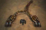 Valvetronic Designs Titanium Valved Sport Exhaust System For 2015+ Porsche Macan. Fixed Price $4299.00.