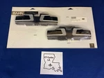 New Bahn Rocker Cover Accents For Twin Cam, Tuxedo Finish, 6920*. Fixed Price $100.00.