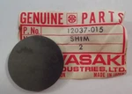2.70 Valve Shim Kawasaki KZ900 KZ1000 KZ1100 Nos. Fixed Price $5.30.