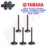 03-21 Yamaha WR450F YFZ450R YZ450F Aftermarket Replacement Steel Valves. Fixed Price $169.99.