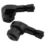 Bikemaster Angled Aluminum Valve Stems Black 11.3MM 03-28BLK. Fixed Price $36.68.