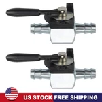 2X 1/4" Heavy Duty Fuel Gas Shut-off Valve Steel In-line Cut-off Atv Kart Mower. Fixed Price $11.19.
