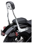 Cobra 602-2006 Round Detachable Backrest, Chrome. Fixed Price $259.99.