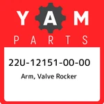 22U-12151-00-00 Yamaha Arm, Valve Rocker 22U121510000, New Genuine Oem Part. Fixed Price $63.79.