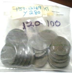 Yamaha Valve Adjusting Pad 2.80 Nos 1J7-12169-K1 Qty.. Fixed Price $7.90.