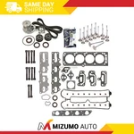 Head Gasket Set Valves Timing Belt Kit Fit 98-02 Daewoo Isuzu Rodeo X22SE. Fixed Price $224.95.
