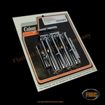 Colony 2148-8, Lower Pushrod Cover Kit, Twin Cam, P/n 17938-83, 17634-99, Chrome. Fixed Price $77.15.