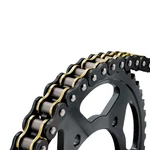 Bikemaster Bmxr Series X-ring Chain 530X130, Black/gold. Fixed Price $163.84.
