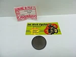 Nos Kawasaki Valve Shim 2.35T KZ750 12037-054 Oem. Fixed Price $17.99.