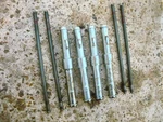 86 - 90 Harley Davidson Sportster Xl Oem Complete Pushrod Tube Cover Spring Set. Fixed Price $44.99.