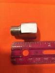 Gardner Wescott Chrome Pipe Oil Line Hose Fitting Adapter 3/8 1/4 7-120PA-6X4. Fixed Price $5.00.