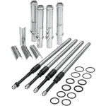 S&s Cycle Quickie Adjustable Pushrods W/ Chrome Covers Harley Twin Cam. Fixed Price $269.95.